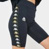 * Coupon Kappa Sporty Biker Shorts Black Yellow 222 Banda Utuado Bike Shorts Online