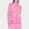 * Discount Kappa Fuchsia 222 Banda Wanniston Slim Track Jacket Clearance