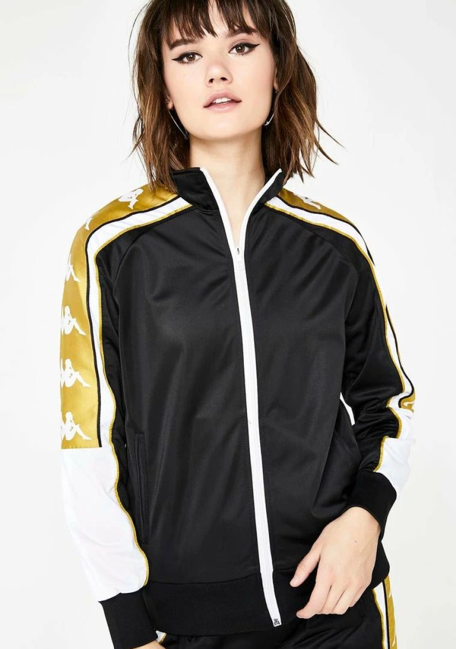 * Flash Sale Kappa Outerwear 222 Banda 10 Anay Track Jacket Clearance