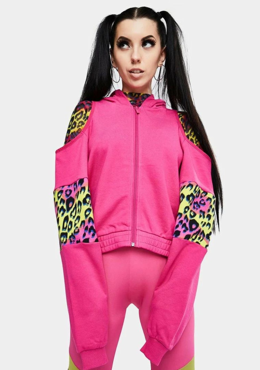 * Top 10 Kappa Tops Fuchsia Authentic Delia Graphik 2 Zip Up Hoodie Online