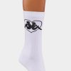 * New Kappa White Authentic Loval Crew Socks Best