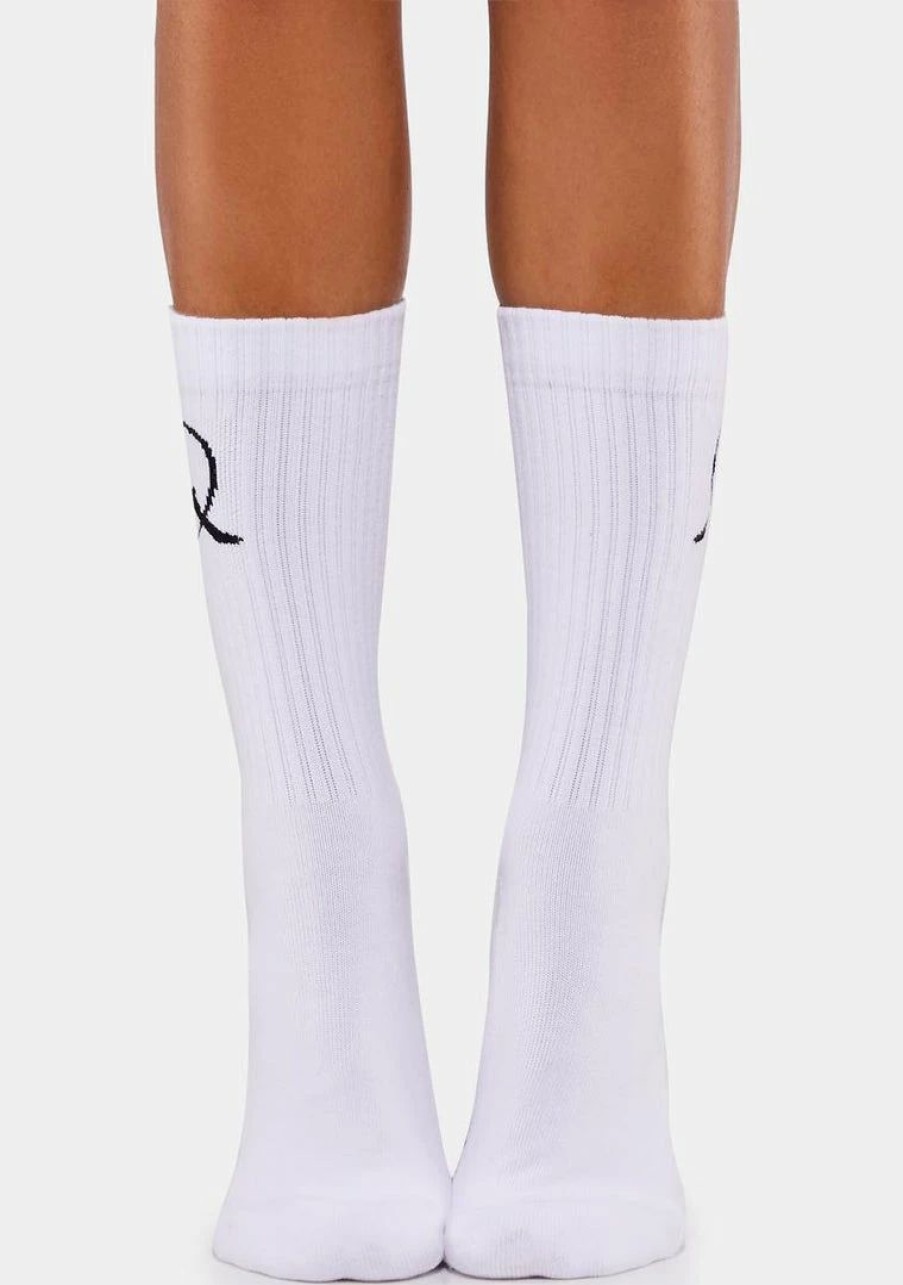 * New Kappa White Authentic Loval Crew Socks Best