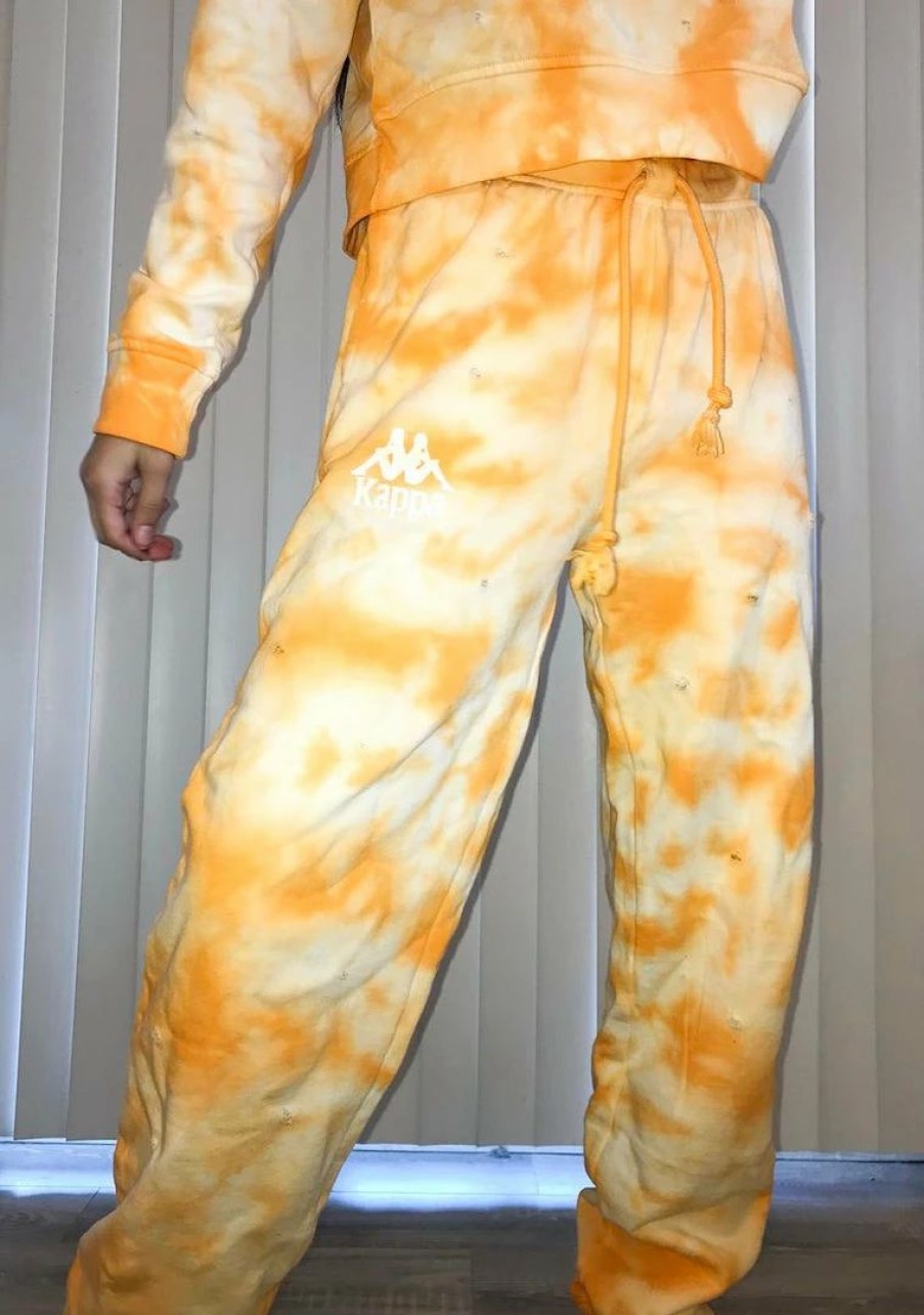 * Wholesale Kappa Camda Tie Dye Jogger Sweatpants Bottoms Best