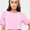 * Budget Kappa Pink 222 Banda Apua Crop Tee Tops Clearance