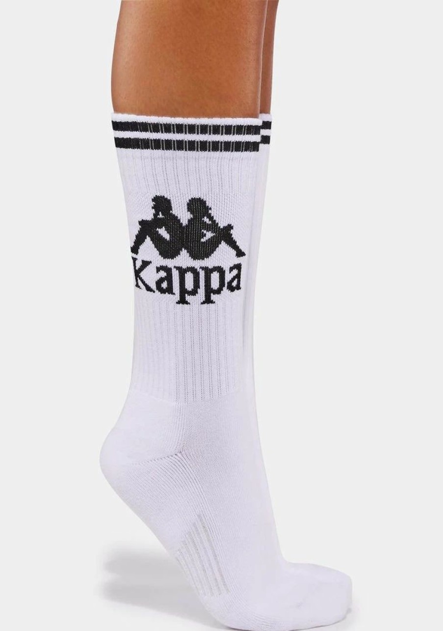 * Buy Kappa Socks & Tights Authentic Aster 1 Pack Crew Socks New