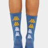 * Discount Kappa Blue Steel Authentic Assis 1 Pack Socks New