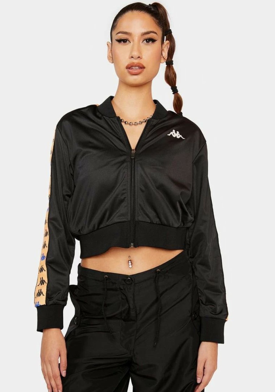 * Best Reviews Of Kappa Black 222 Banda Osbar Track Jacket Outerwear Wholesale