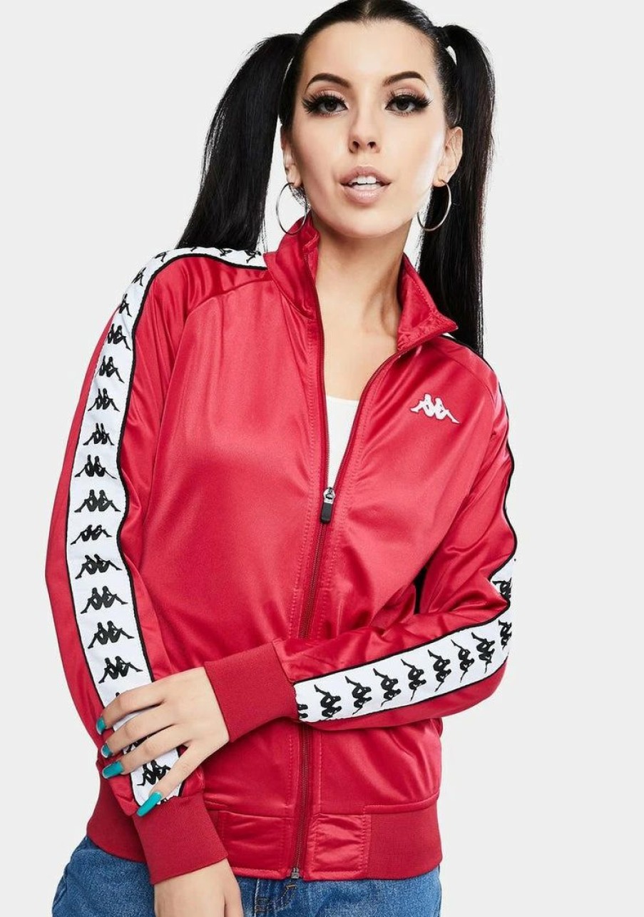 * Discount Kappa 222 Banda Wanniston Slim Track Jacket Outerwear Wholesale